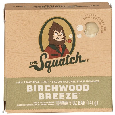 Dr.Squatch Mens Natural Soap - Birchwood Breeze - 141g