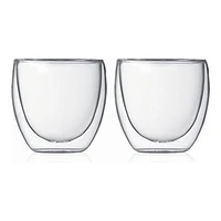 BODUM Pavina Glasses - 80ml - 2 pack