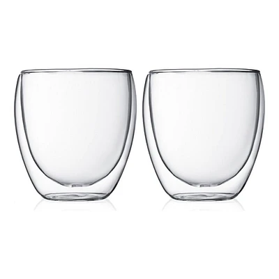 BODUM Pavina Glasses - 250ml - 2 pack