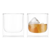 BODUM SKAL Whiskey Tumblers - 280ml - 2 pack