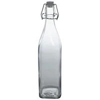 Gibson Home Glass Bottle - Clear - 32.5oz