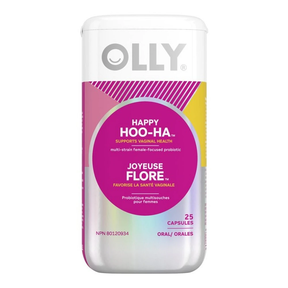 Olly Happy Hoo-Ha Probiotic Capsules - 25's