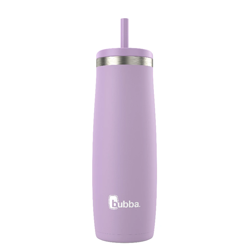 Bubba Radiant Vacuum-Insulated Stainless Steel Water Bottle with Straw - Lilac - 32oz