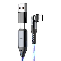 Statik PowerPivot Globright Pro USB-C to USB-C Cable - Blue - 2m