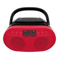 Proscan Boombox - Red - PRCD340BT-RED