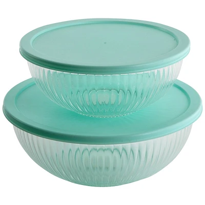 Martha Stewart Glass Bowl Set