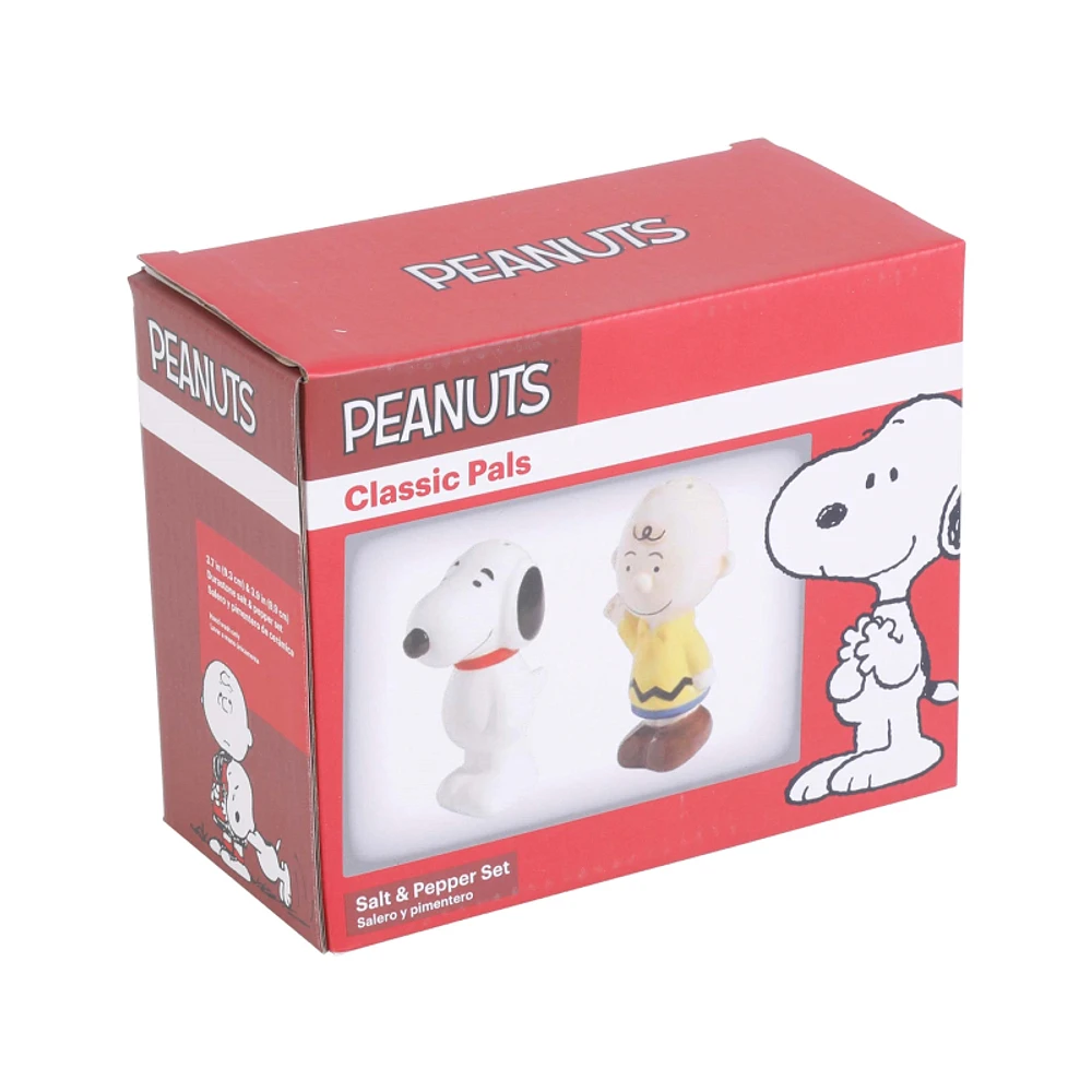 Peanuts Shakers - Salt and Pepper