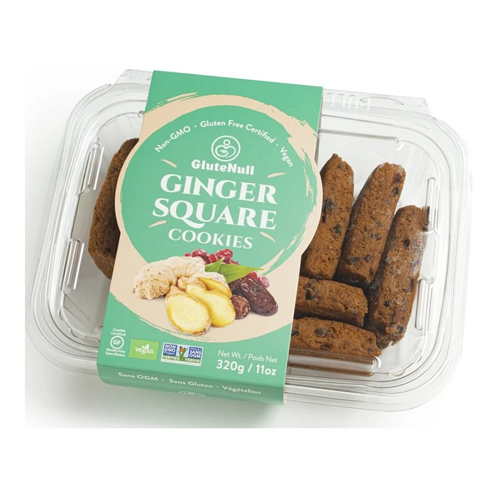 Glutenull Ginger Square Cookies - 320g