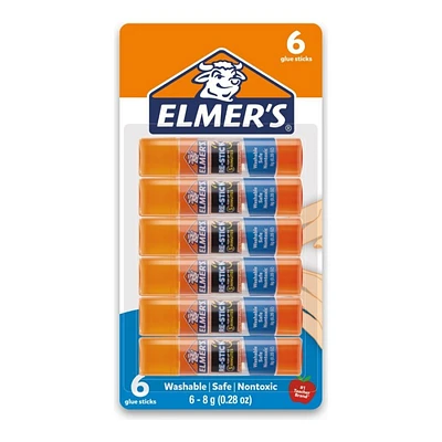 Elmer's Re-Stick Small Glue Sticks - 6 x 8g