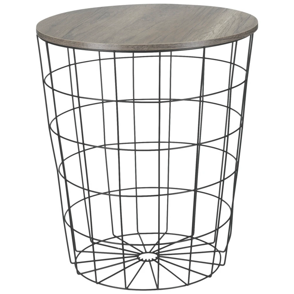 Collection by London Drugs Metal Basket with Top