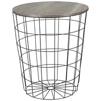 Collection by London Drugs Metal Basket with Top