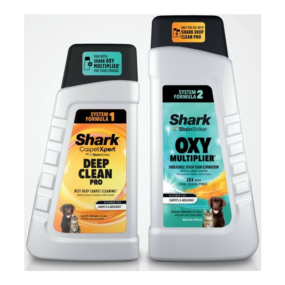 Shark StainStriker Complete Bundle Cleaner & Stain Remover Set - 2 piece