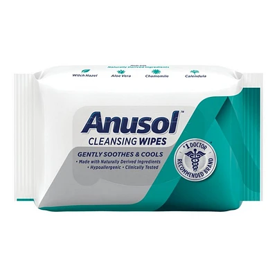 Anusol Cleaning Wipes - 40's