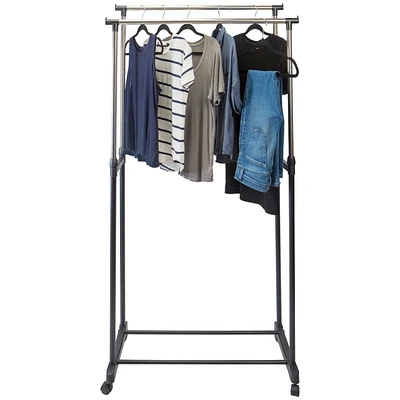 Simplify Garment Double Rack - 2 Tier