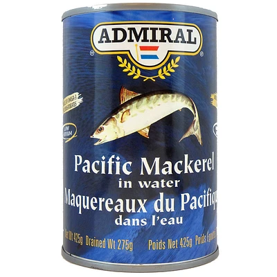 Admiral Pacific Jack Mackerel in Water - 425g