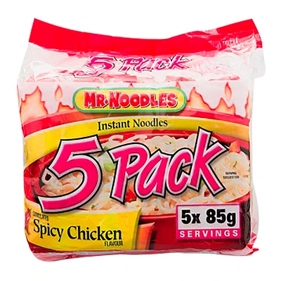 Mr. Noodles Instant Noodles - Spicy Chicken - 5x85g packs