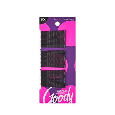 Goody Bobby Pins - Black - 60 pcs