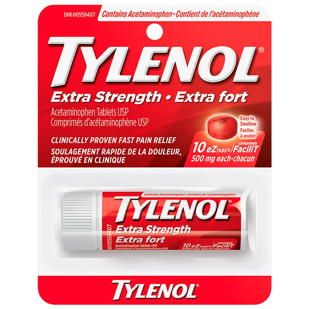 Tylenol* Extra Strength Tablets - 10s   