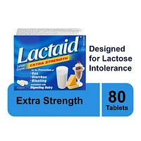 Lactaid Extra Strength Tablets - 80's