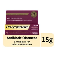 Polysporin Triple Antibiotic Ointment - 15g