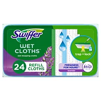 Swiffer Sweeper Wet Refills with Febreze - Lavender Vanilla & Comfort - 24s