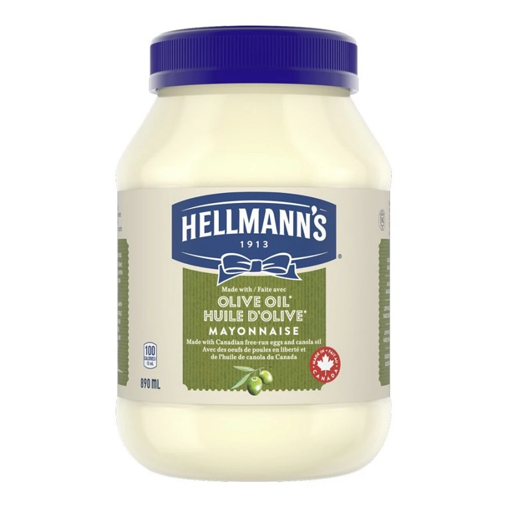 Hellmann's Olive Oil Mayonnaise - 890ml