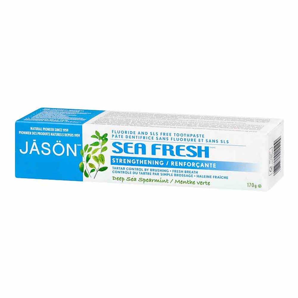 Jason Sea Fresh All Natural Sea Sourced Toothpaste - 170g 