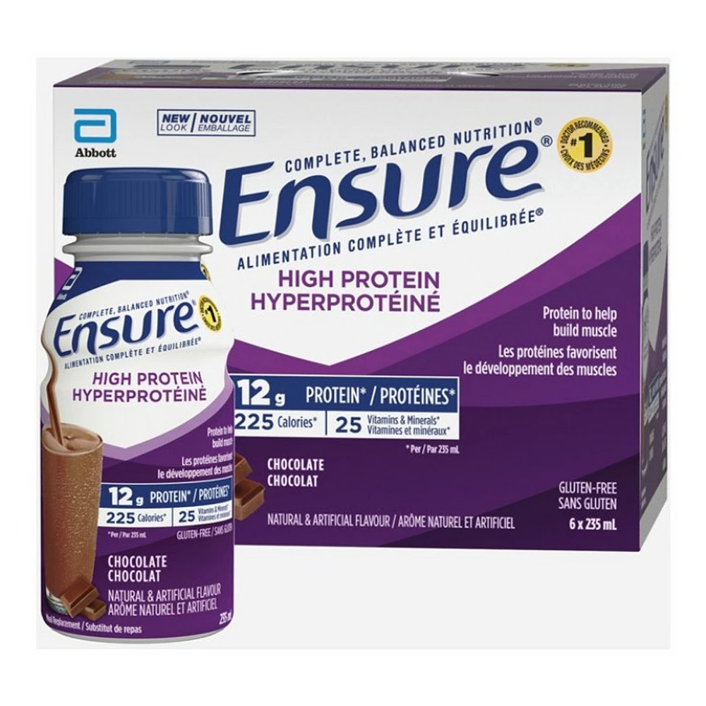 Ensure High Protein - Chocolate - 6 x 235ml