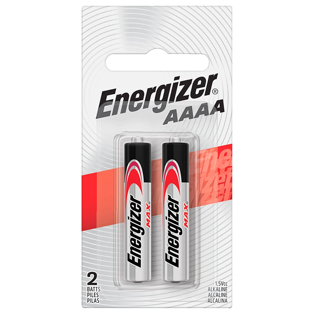 Energizer E2 AAAA Batteries - 2 pack 