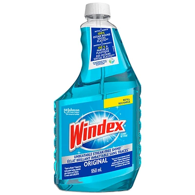 Windex Original Glass Cleaner Refill - 950ml