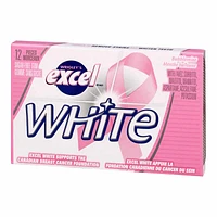 Excel White Gum - Bubblemint - 12 piece