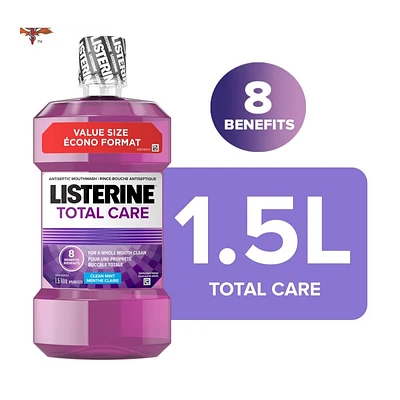 Listerine Total Care Mouthwash - 1.5 L