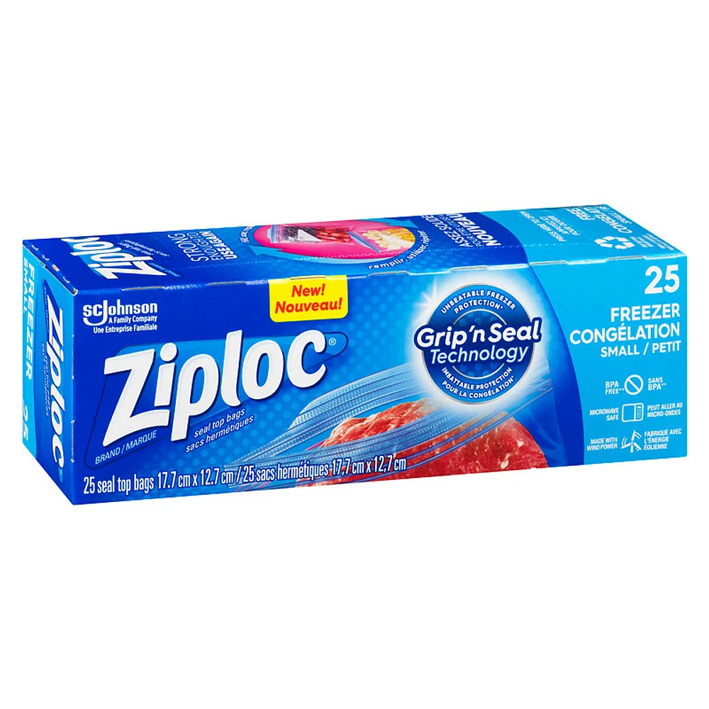 Ziploc Freezer Guard Bags - Small - 25s