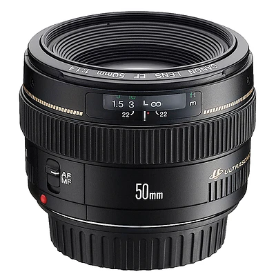 Canon EF 50mm f/1.4 USM Lens - 2515A003
