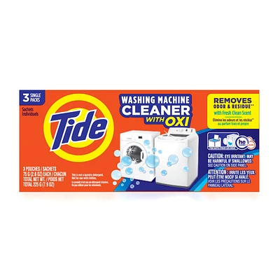 Tide HE Washing Machine Cleaner - 3 x 75g