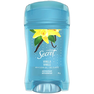 Secret 48 H Clear Gel Anti-perspirant - Vanilla - 45g