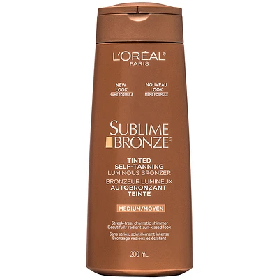 L'Oreal Sublime Bronze Tinted Self Tanning Lotion Luminous Bronzer - 200ml