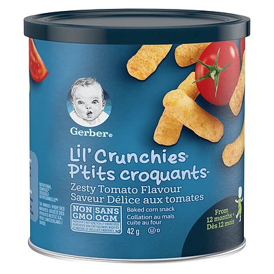 Gerber Graduates for Toddlers Lil' Crunchies - Zesty Tomato - 42g