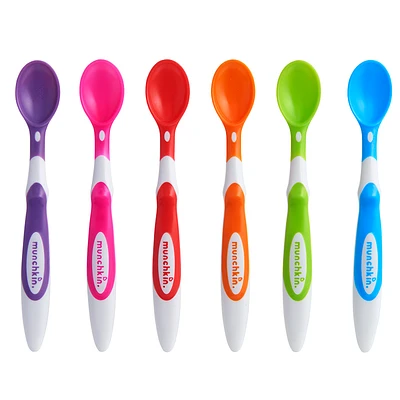 Munchkin Infant Soft-Tip Infant Spoons - 6 pack