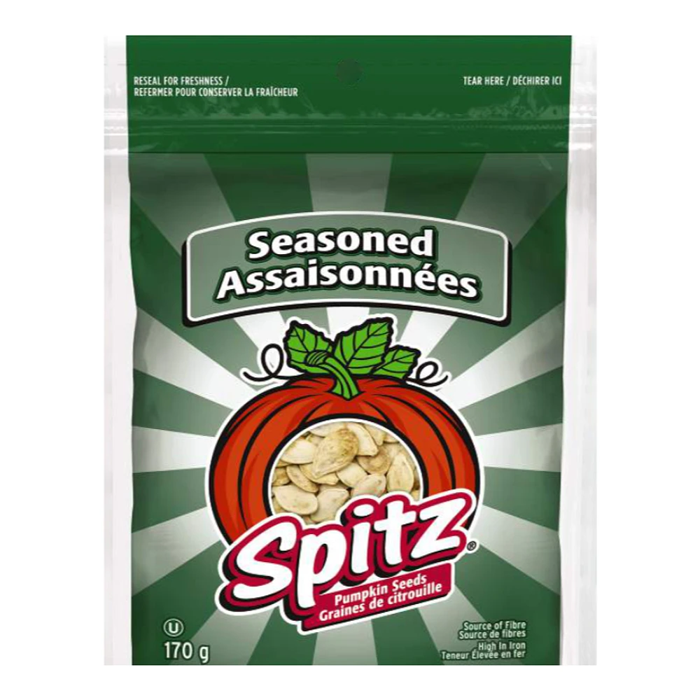 Spitz Pumpkin Seeds - Seasoned - 170g