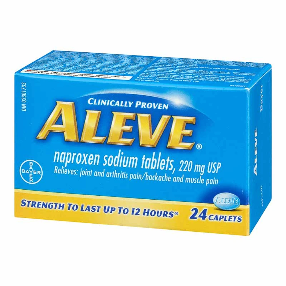 Aleve 220mg Tablets - 24s