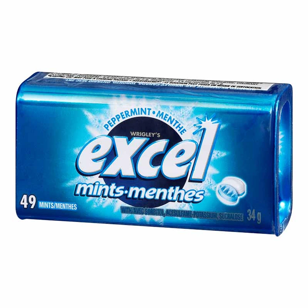 Excel Mints - Peppermint - 34g