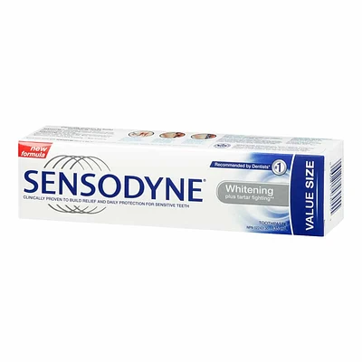 Sensodyne Whitening plus Tartar Fighting Daily Care Toothpaste - Mint - 135ml