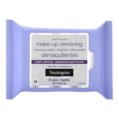 Neutrogena Make-up Removing Cleansing Cloths Night Calming - 25s