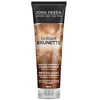 John Frieda Brilliant Brunette Colour Vibrancy Conditioner - 250ml