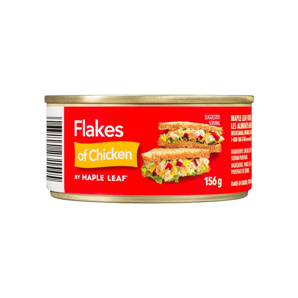 Maple Leaf Flakes of Chicken - 156g