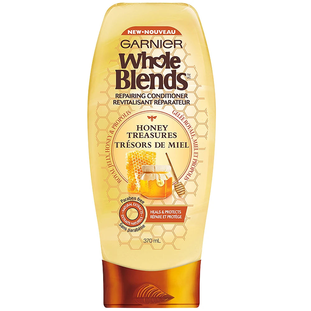 Garnier Whole Blends Repairing Conditioner - Honey Treasures - 370ml