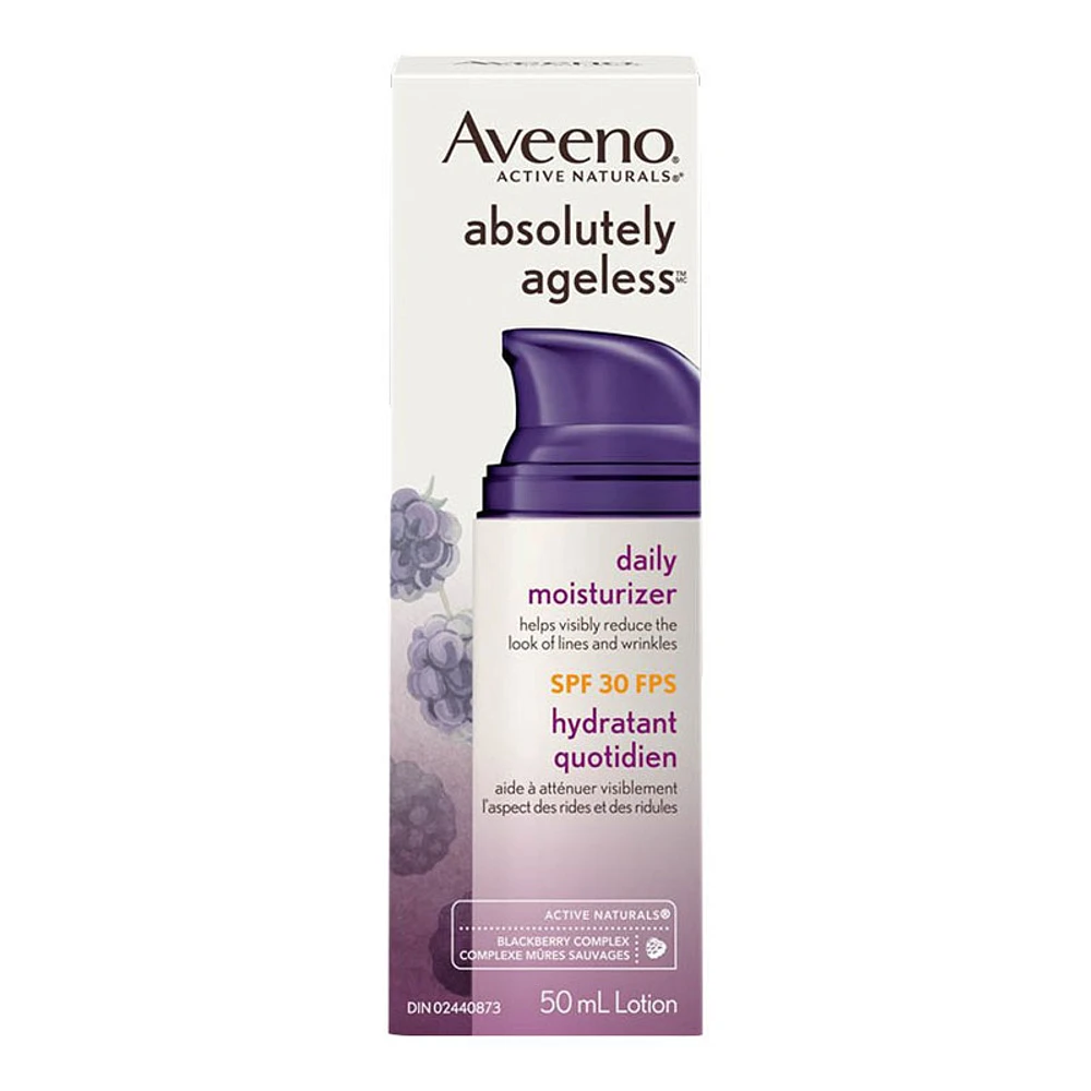 Aveeno Active Naturals Absolutely Ageless Daily Moisturizer - SPF 30 - 50ml