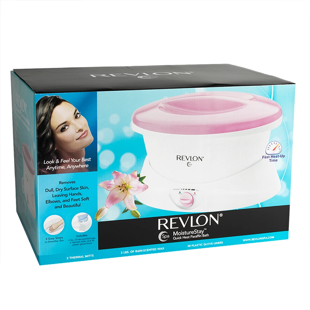 Revlon Spa MoistureStay Quick Heat Paraffin Bath - RVSP3501B