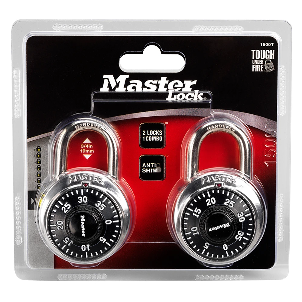 Master Lock Combo Lock - 2 pack